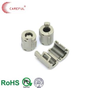 China NiZn Snap On Ferrite Split Core EMI Shield Round Cable Clamp SCRC SCNF on sale