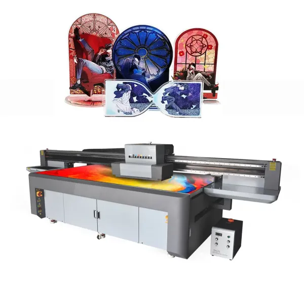 UV Inkjet Flatbed Printer Board Foam PVC Card Printing Machine UV LED Flatbed Printer