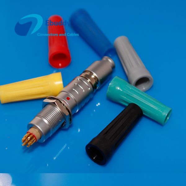 Male Plug FGG 0B 9 Pin Circular Cable Connectors IP50 PPS