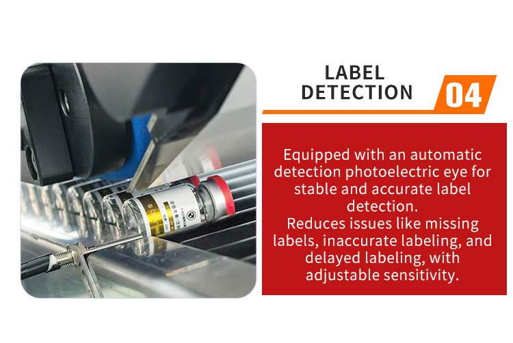 High Speed Horizontal Labeling Machine Intelligent Bottle Labelling Machine