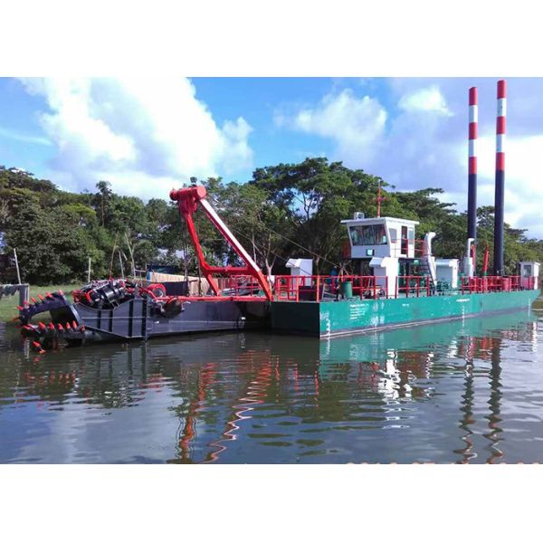 18 Inch River Sand Cutter Suction Dredger With Dredge Pump