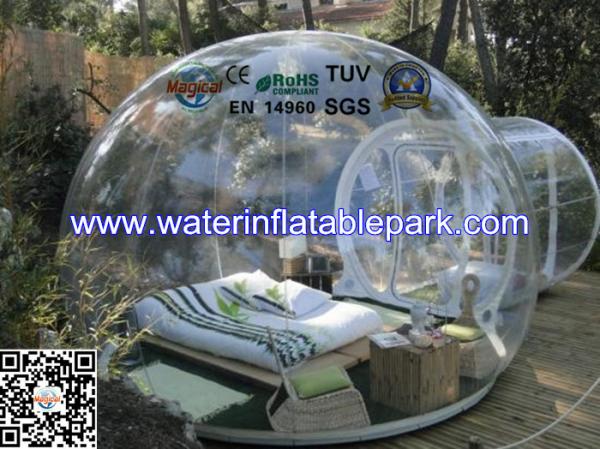 Quality Sports Bubble Transparent Dome Tent  6m x 4m For Advertising Trade Show for sale