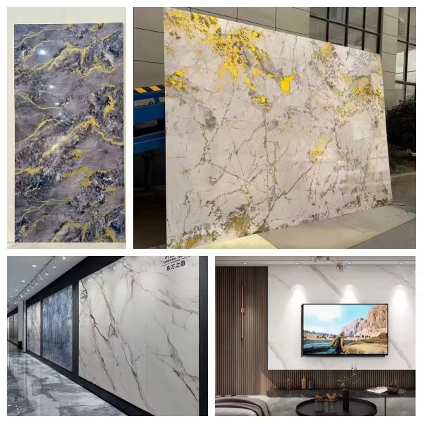 Household 3D Wall Panel 4m Pvc Ceiling Cladding 7mm 5mm