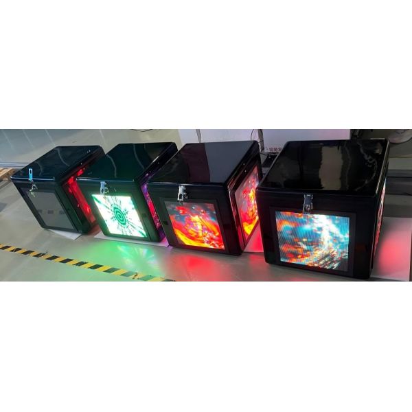 Delivery Box LED Display P2.5 LED Motorcycle Take-out Delivery Food Box LED Screen Display