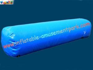 Wholesale Custom Blue 0.9mm Durable Commercial Grade PVC Tarpaulin Inflatable Paintball Bunkers from china suppliers
