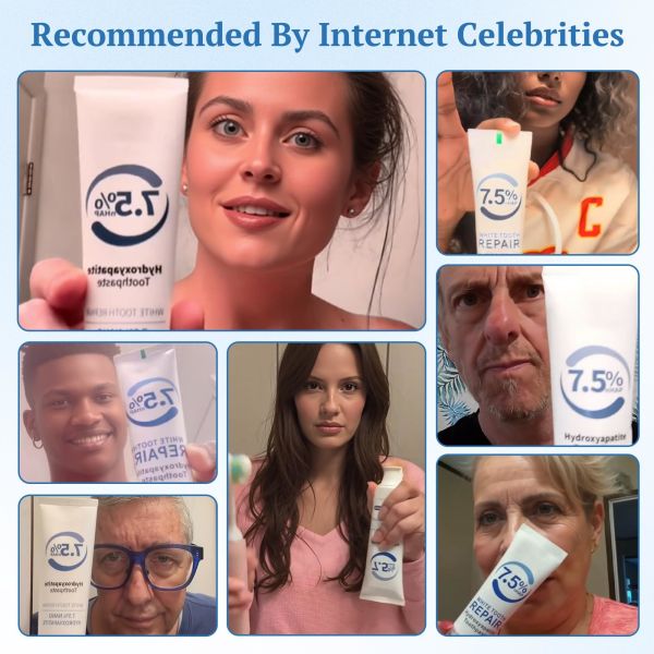 Oral Health Nano Hydroxyapatite Toothpaste Enamel Protection Tooth Strengthening 120g