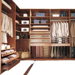 Wholesale E1 Grade L Shaped Walk In Wardrobe Wooden Home Furniture Eco Friendly from china suppliers