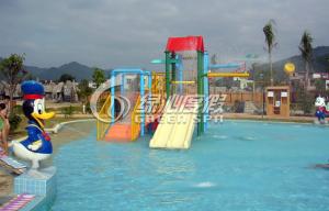 Wholesale Children Water Fun Play Kids Water Playground with skip bucket , water spray from china suppliers