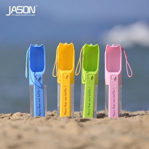 Wholesale 400ml Portable Collapsible Reusable 4 Functions Travel Drinking Pet Cat Dog Water Bottle from china suppliers