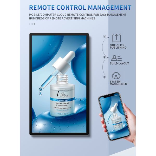 Customized Wall-Mounted Digital Signage with Zero Defect Guarantee and Smart Features