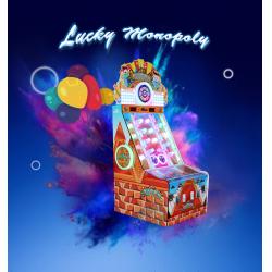 China Lucky Monopoly Lottery Vending Game Machine For Supermarket / Theater for sale