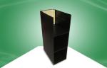 Three Shelf POP Cardboard Display Stands With Flexo Printing