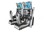 Amusement Racing Arcade Video Game Machine Flame Car Simulator Ce Certificate