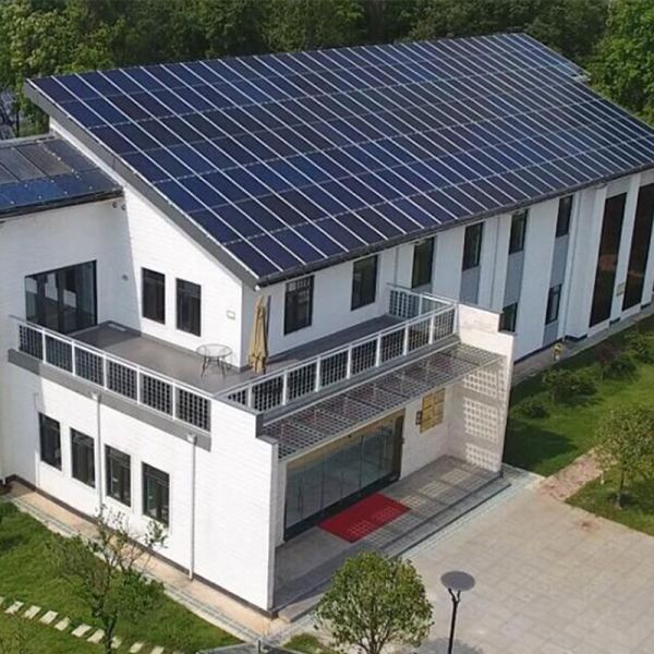 Rixin High Power Solar Panels Rooftop PV Module Half Cut Monocrystalline Silicon Cell