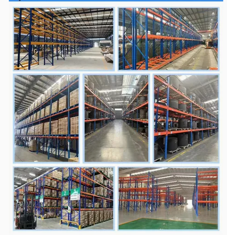 Heavy Duty Metal Pallet Racking System Industrial Warehouse Storage