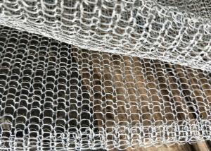 China Blanket Mesh / Foil Stainless Steel Knitted Fume Filter Demister Mesh Long Lifespan on sale