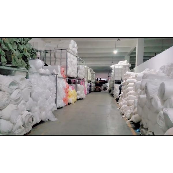 High quality waterproof 100% polyester elastic single-side knitted fabric