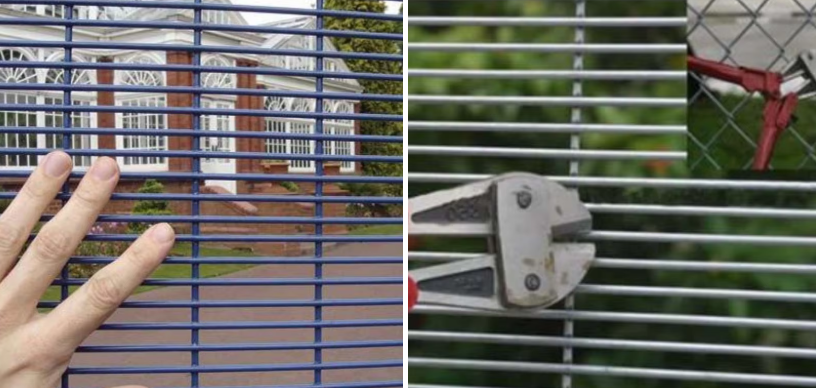 Green Color Small Hole Anti-theft 358 Security Fence for Enhanced Safety