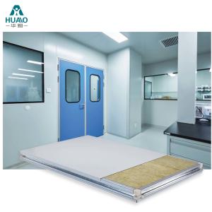 Wholesale Modular Cleanroom Wall Panels , 60mins Fireproof Rock Wool Sandwich Panel from china suppliers