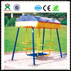 China Garden Swing Chair With Tent / Children and Adults Swing Chair for Park QX-100C on sale