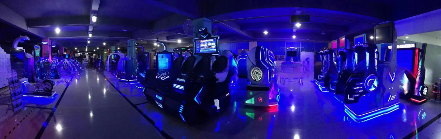 Dreamland immersive thrilling vr simulator 2 people playing 9d vr egg char vr egg 360 for virtual reality movies