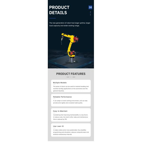 Industrial 6 Axis Robot HITBOT Z-arm 1832 4-Axis For Loading And Loading Robot As Collaborative Robot