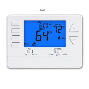 Wholesale Digital LCD 24V Programmable 1 Heat 1 Cool Air Conditioner Thermostat from china suppliers