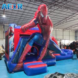 China Hot jump castle inflatable kid party bouncy castle commercial cartoon inflatable bounce house for sale