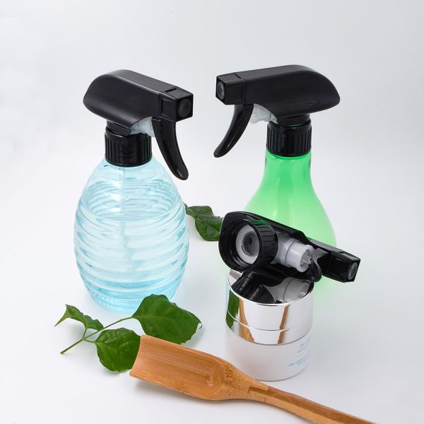 All Plastic Spray Bottle Nozzles 28 410 Black Spray Trigger Adjustable Spray Household