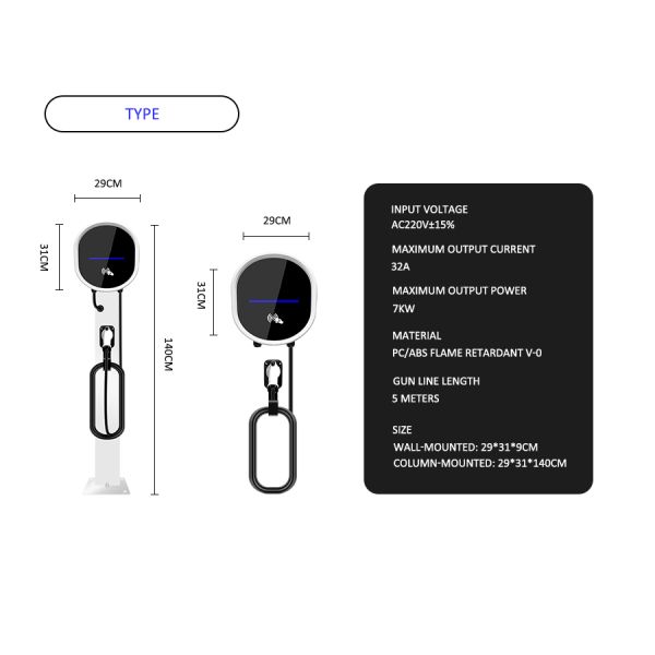 Public EV Charging Station Infrastructure M13 CE Certificated