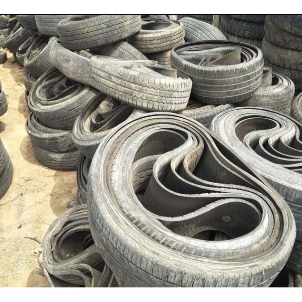 Space Saving Waste Tire Packing Machine for Transport Doubling Tripling