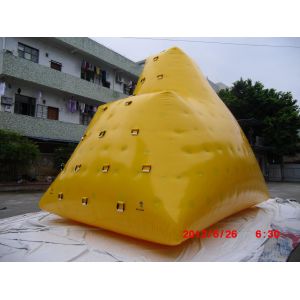 Wholesale Yellow 0.9 mm Commercial Grade PVC tarpaulin Inflatable Iceberg YHIB 003 from china suppliers