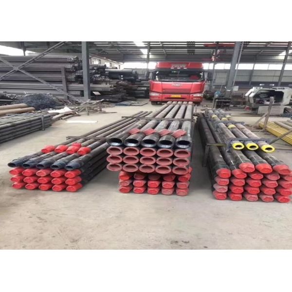 High Torque Resistance Threaded Drill Rod Length Customized For Mining Drilling
