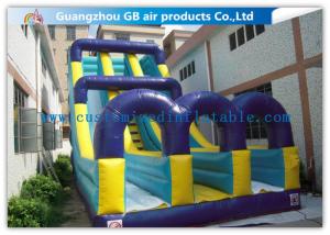 Wholesale Outdoor Large Slip N Slide Water Slide / Children Double Water Slide Inflatable from china suppliers