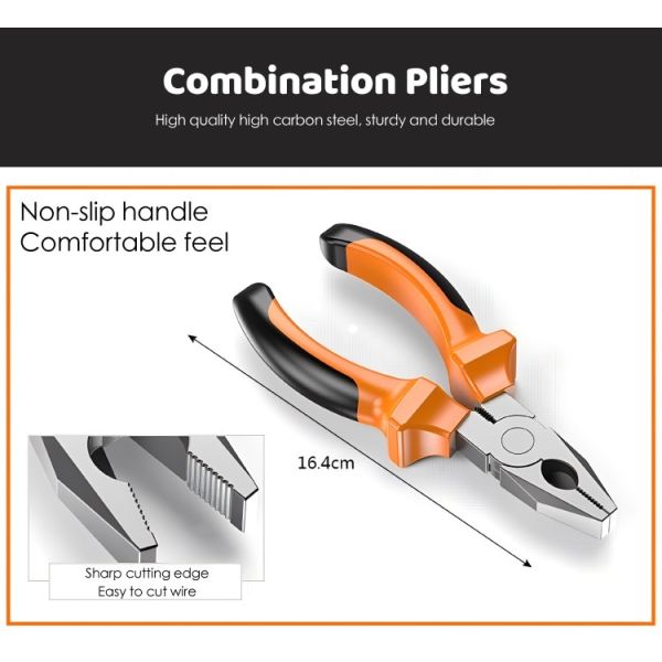 JYH-HTS13-2 Electrician Carpentry Home Maintenance Tool Kit Household Hardware Sets