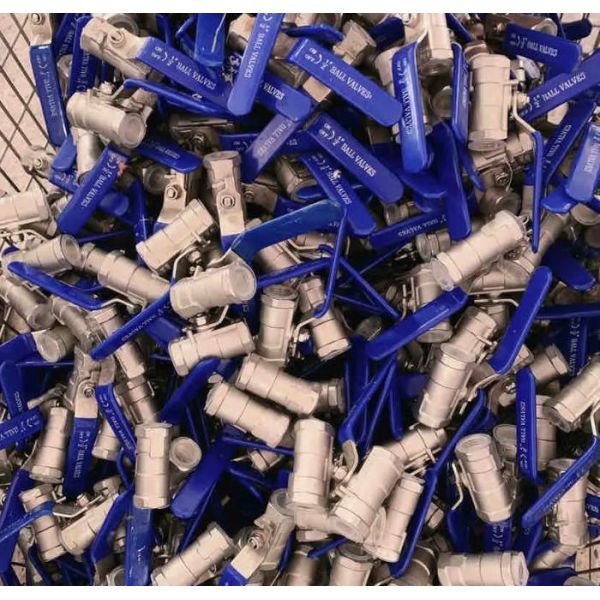 1PC/2PC/3PC NPT Threaded/Butt Weld/Socket Weld/Flange Gas Ball Valve Pn63 Customization