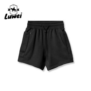 Wholesale Solid Color Gym Workout Shorts Cotton Men Outdoor Running Plain Jogger Shorts from china suppliers