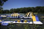 France Outdoor Inflatable Water Park Games For Adults / Inflatable Water Park