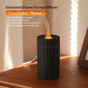New Arrival New Hot Usb Essential Oil flame Aroma Diffuser Ultrasonic Air