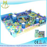 China Hansel china factory price kids indoor climbing play equipment soft play center for sale