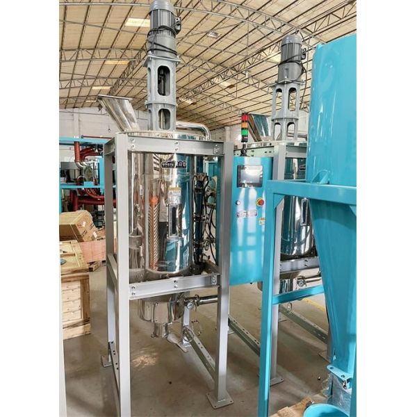PLA TPU PET Crystallizer Dryer OCR-160 Customized Color With Less Power