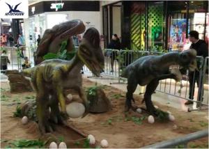 China Eyes Blink Giant Life Size Dinosaur Theme Park Simulation Roar / Infrared Ray Sensor on sale