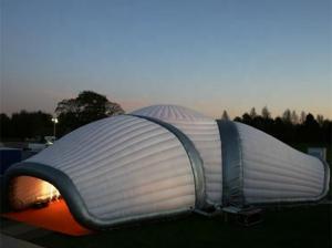 Wholesale Triangle Inflatable Dome Three Entrance Giant Inflatable Air Structure from china suppliers