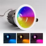 Smart Home Rechargeable LED Spotlight 20W RGBW SPI USC2904 with Remote Control