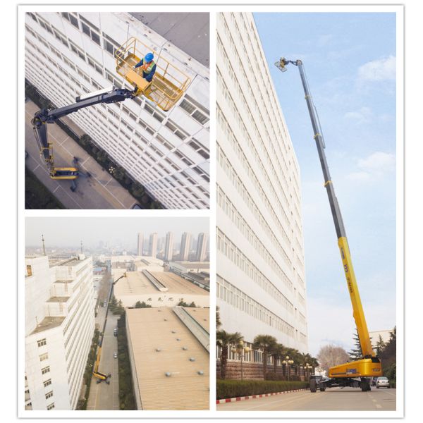 Hydraulic Self Propelled Elevating Work Platforms , XCMG Mobile Aerial Work Platform