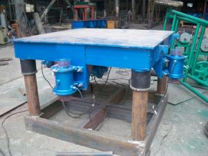 China Electronic Concrete Magnetic Vibrating Table,concrete vibrating table on sale
