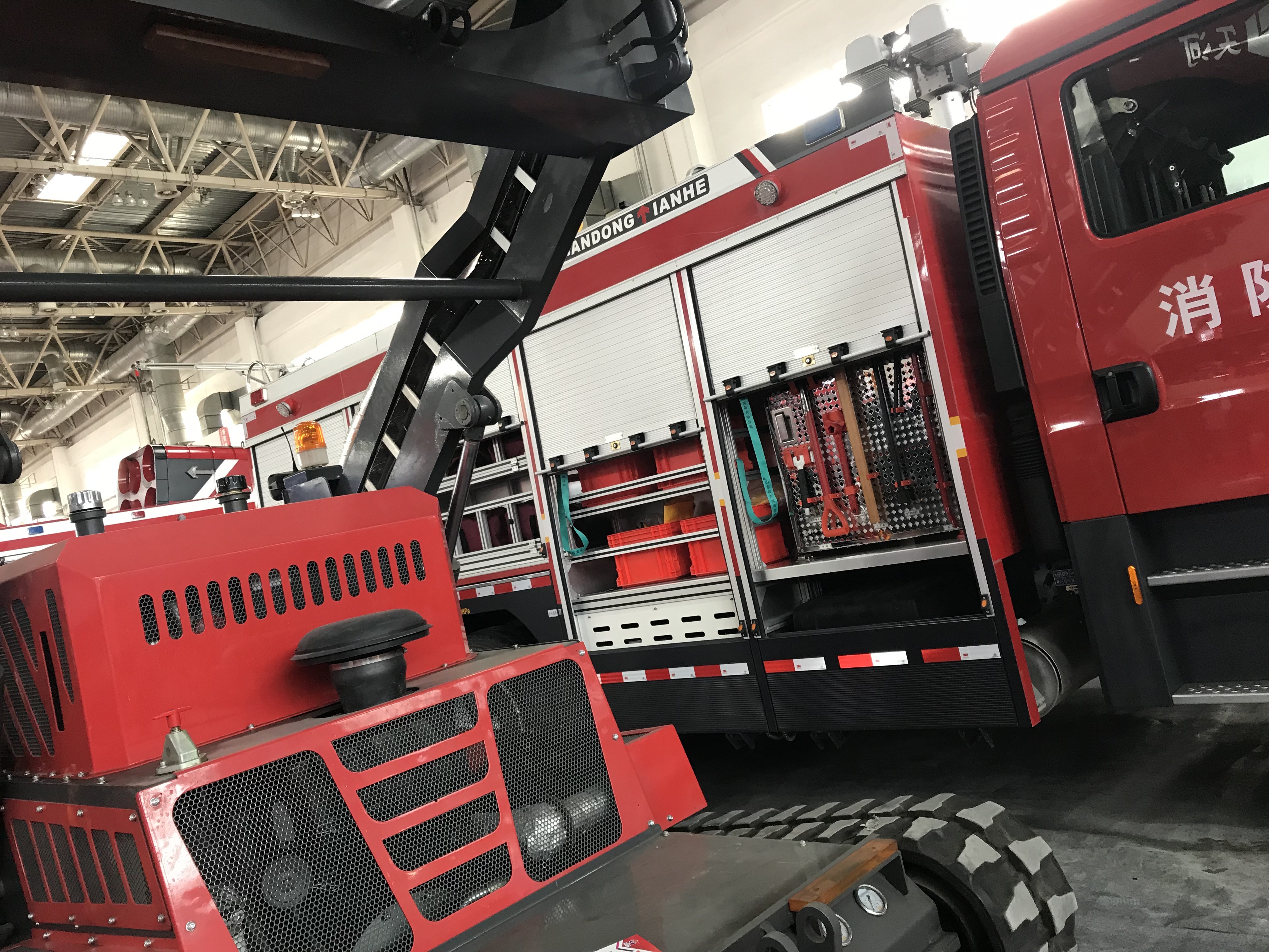 Truck Vehicle Body Roller Shutter for Fire Truck Truck Rear Door