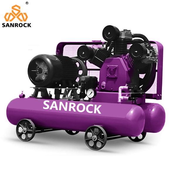 Rotary Piston Compressor Belt Driven Industrial Air Compressor Machine Mobile Air Compressors for sale