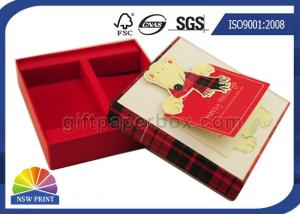 Wholesale Greeting Gift Cards Decorated Custom Paper Gift Box Packaging Rigid For Christmas from china suppliers