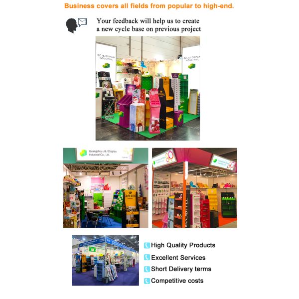 Corrugated Board Counter Display Units Customized For Toys Displays